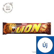 Lion ropogós gabonapehely-szelet karamellkrémmel vitaminokkal és kalciummal reggelihez 25 g