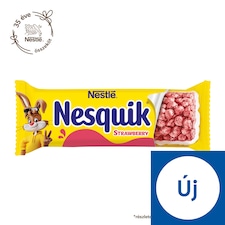 Nesquik eperízű gabonapehely-szelet tejbevonó talppal vitaminokkal vassal reggelihez 23,5 g