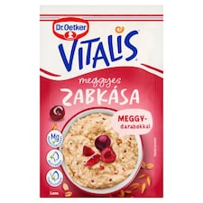 Dr. Oetker Vitalis meggyes zabkása alappor meggydarabokkal 55 g