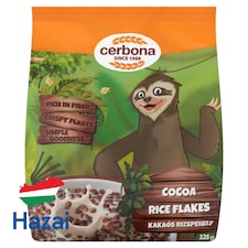 Cerbona kakaós rizspehely 225 g