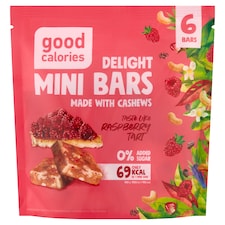 Good Calories mini szeletek magvakkal és málnával 6 x 17 g (102 g)