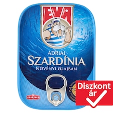 Eva adriai szardínia növényi olajban 100 g