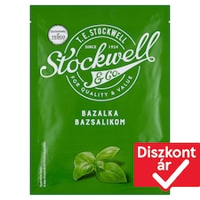 Stockwell & Co. szárított, morzsolt bazsalikom 10 g