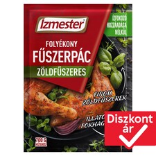 Ízmester zöldfűszeres folyékony fűszerpác 80 ml