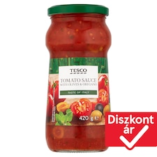 paradicsomszósz olívabogyóval és oregánóval 420 g