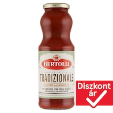 Bertolli tésztaszósz extraszűz olívaolajjal, napon érlelt olasz paradicsomból 670 g