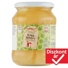 hámozott, darabolt almabefőtt 680 g
