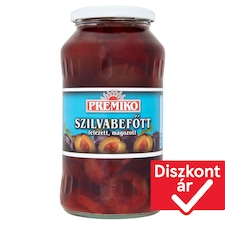 Premiko felezett magozott szilvabefőtt 700 g