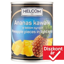 Helcom darabolt ananász enyhén cukrozott lében 565 g