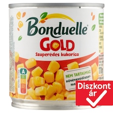 Bonduelle Gold szuperédes morzsolt csemegekukorica 170 g