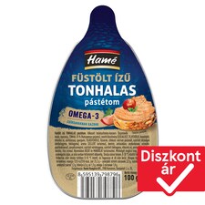 Hamé füstölt ízű tonhalas pástétom 100 g