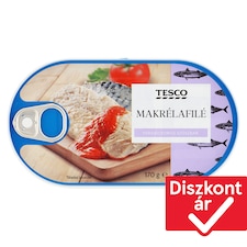 makrélafilé paradicsomos szószban 170 g