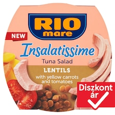 Rio Mare Insalatissime Lentils zöldséges készétel tonhallal 160 g