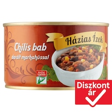 Házias Ízek chilis bab darált marhahússal 400 g