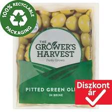 The Grower's Harvest magozott zöld olívabogyó 195 g