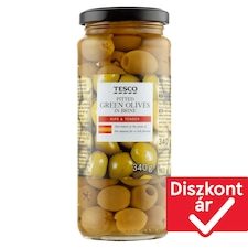 magozott zöld olívabogyó 340 g