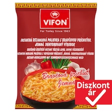 Vifon enyhe fűszerezésű sertéshús ízesítésű instant tésztás leves 60 g