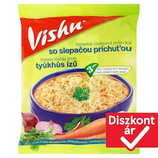 Vishu tyúkhús ízű instant tésztás leves 60 g