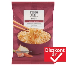 instant tésztaleves marhahús ízzel 61 g