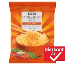 instant tésztaleves csirke curry ízzel 65 g