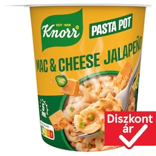 Knorr tészta sajtos-jalapeno-s szósszal 62 g