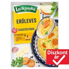 Lacikonyha erőleves csigatésztával 63 g