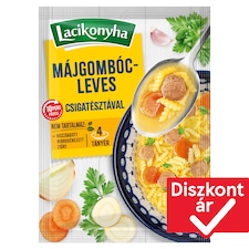 Lacikonyha májgombócleves csigatésztával 64 g