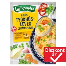 Lacikonyha Újházi tyúkhúsleves csigatésztával 65 g