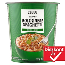 instant tészta bolognai szószban 52 g