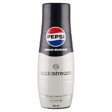 Sodastream Pepsi Zero pepsi ízű italkoncentrátum édesítőszerekkel 440 ml