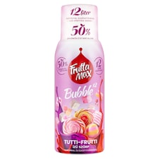FruttaMax Bubble¹² tutti-frutti ízű szörp cukorral és édesítőszerekkel 500 ml