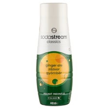 Sodastream Classics gyömbér ízű alkoholmentes italkoncentrátum cukorral és édesítőszerrel 440 ml