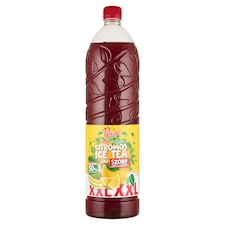 Pölöskei XXL citromos ice tea ízű szörp cukorral és édesítőszerrel 1,5 l