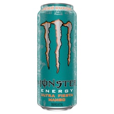 Monster Energy Ultra Fiesta Mango szénsavas mangó ízű energiaital koffeinnel édesítőszerekkel 500 ml