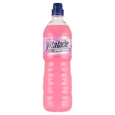 Vitalade Pink grapefruit ízű sport üdítőital cukorral és édesítőszerrel, vitaminokkal 0,7 l