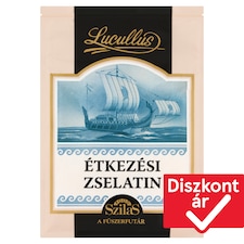 Lucullus étkezési zselatin 15 g