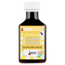Max Color citromsárga élelmiszerszínezék 30 ml