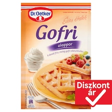 Dr. Oetker Édes Ételek gofri alappor 200 g