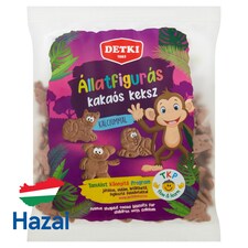 Detki állatfigurás kakaós keksz kalciummal 160 g