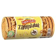 Győri Édes Zabfalatok zabpelyhes, omlós keksz 188 g