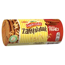 Győri Édes Zabfalatok fahéjas, zabpelyhes, omlós keksz 188 g