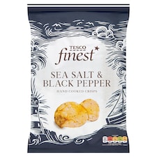 Finest tengeri só és feketebors ízű burgonyachips 150 g