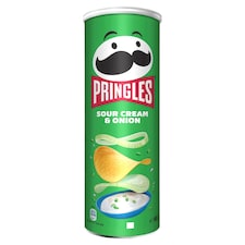 Pringles hagymás-tejfölös ízesítésű sós snack 165 g