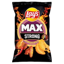 Lay's Strong burgonyachips csípős húsos jellegű ízesítéssel 55 g