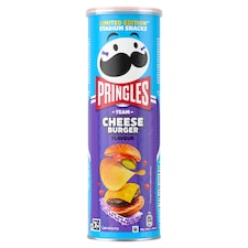 Pringles sajtburger ízesítésű sós snack 165 g