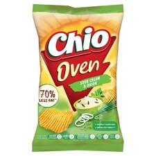 Chio Oven kemencében sütött hagymás-tejfölös ízű burgonyachips 100 g