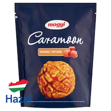 Mogyi Caramoon édes vajkaramellás cukormázzal bevont pattogatott kukorica 70 g