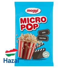Mogyi Micro Pop sós, mikrohullámú sütőben elkészíthető pattogatni való kukorica 100 g