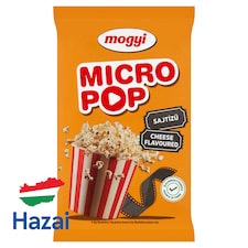 Mogyi Micro Pop sajtízű, mikrohullámú sütőben elkészíthető pattogatni való kukorica 100 g