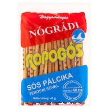 Nógrádi hagyományos ropogós sós pálcika tengeri sóval 45 g